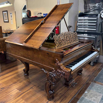 HEIRLOOM RESTORATION 1867 Steinway & Sons 5'10" Wood Finish Commissioned Grand Piano