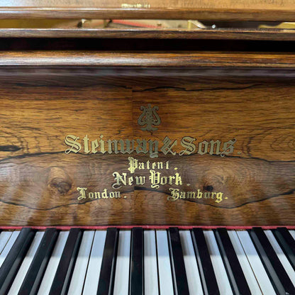 HEIRLOOM RESTORATION 1867 Steinway & Sons 5'10" Wood Finish Commissioned Grand Piano