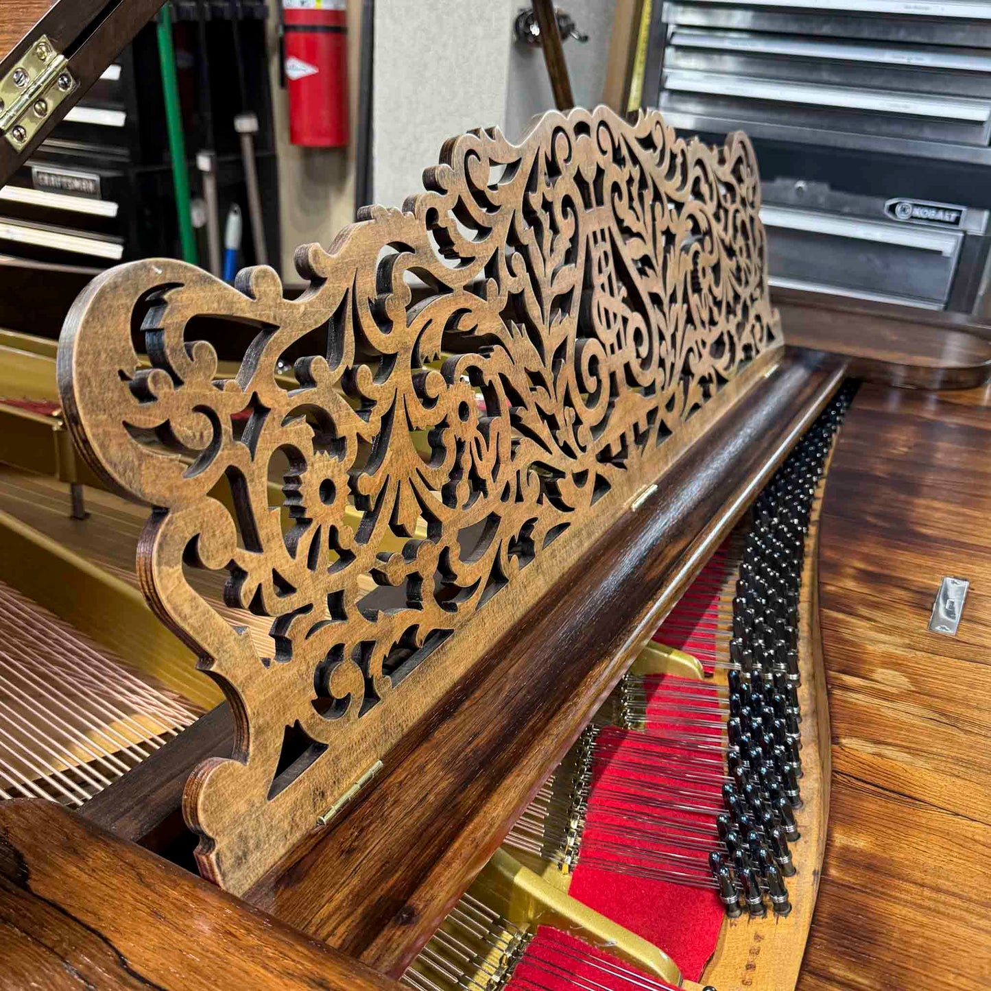 HEIRLOOM RESTORATION 1867 Steinway & Sons 5'10" Wood Finish Commissioned Grand Piano