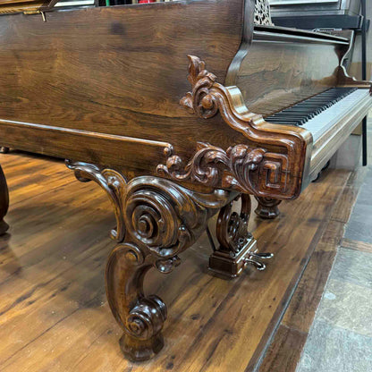 HEIRLOOM RESTORATION 1867 Steinway & Sons 5'10" Wood Finish Commissioned Grand Piano