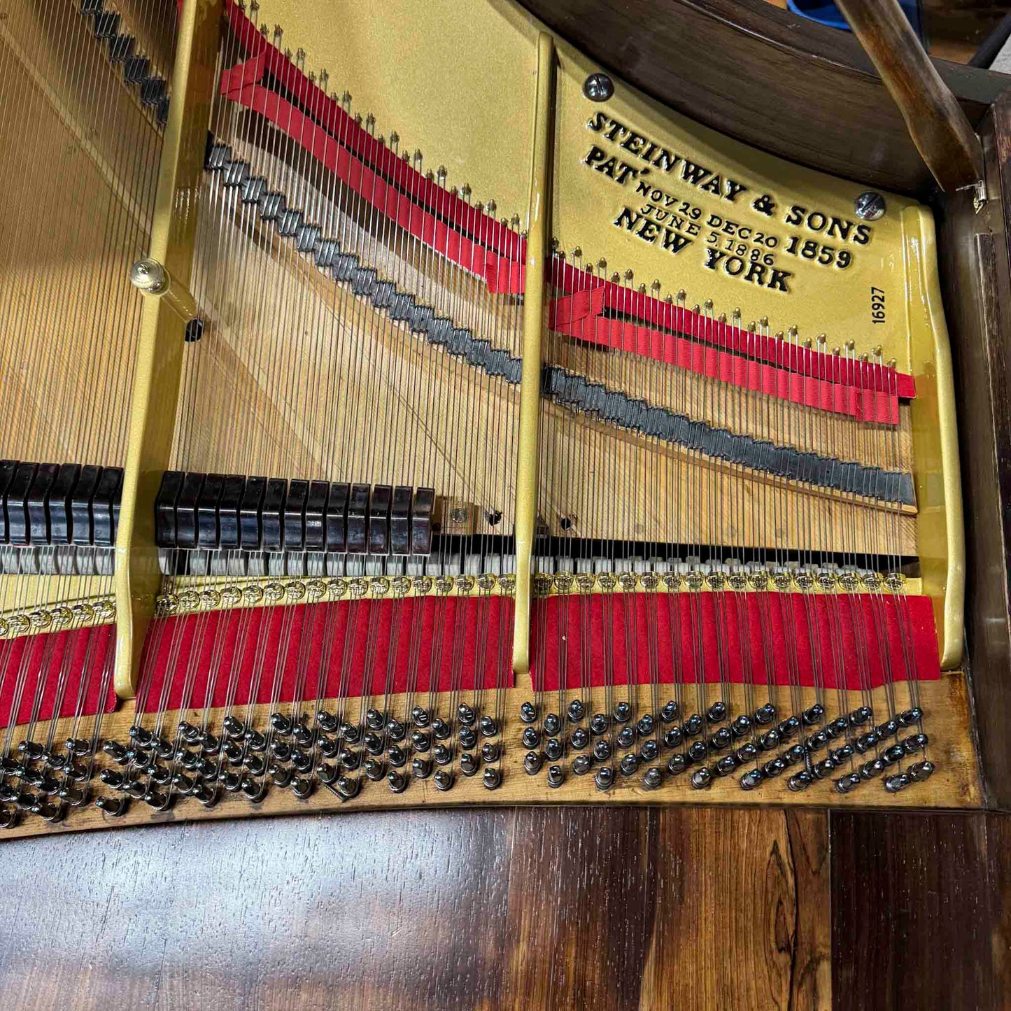 HEIRLOOM RESTORATION 1867 Steinway & Sons 5'10" Wood Finish Commissioned Grand Piano