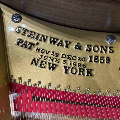 HEIRLOOM RESTORATION 1867 Steinway & Sons 5'10" Wood Finish Commissioned Grand Piano