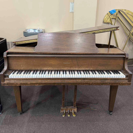 CURRENT SHOP WORK 1922 Wurlitzer 4'6" Wood Finish Commissioned Baby Grand Piano