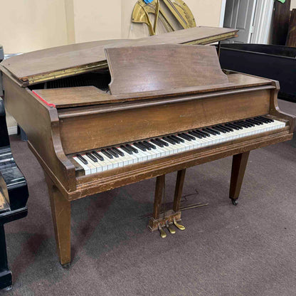 CURRENT SHOP WORK 1922 Wurlitzer 4'6" Wood Finish Commissioned Baby Grand Piano