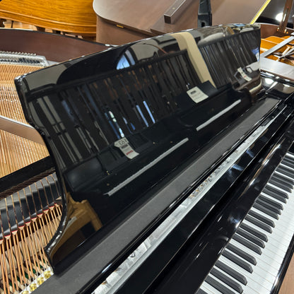 SOLD Hallet Davis 148 4'10" Nickel Trim Baby Grand Piano