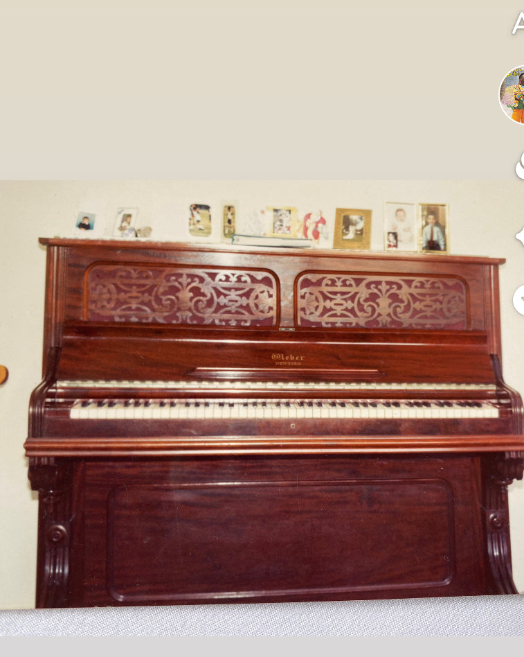 The Waldron Family Piano!