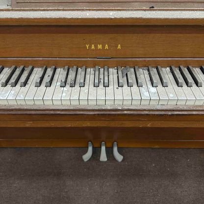 SOLD 1972 Yamaha 39" Wood Finish Commissioned Spinet Piano