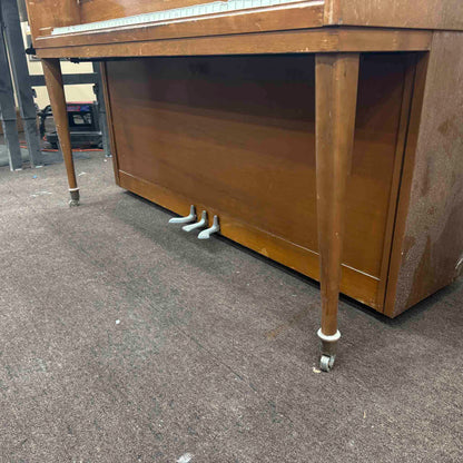 SOLD 1972 Yamaha 39" Wood Finish Commissioned Spinet Piano