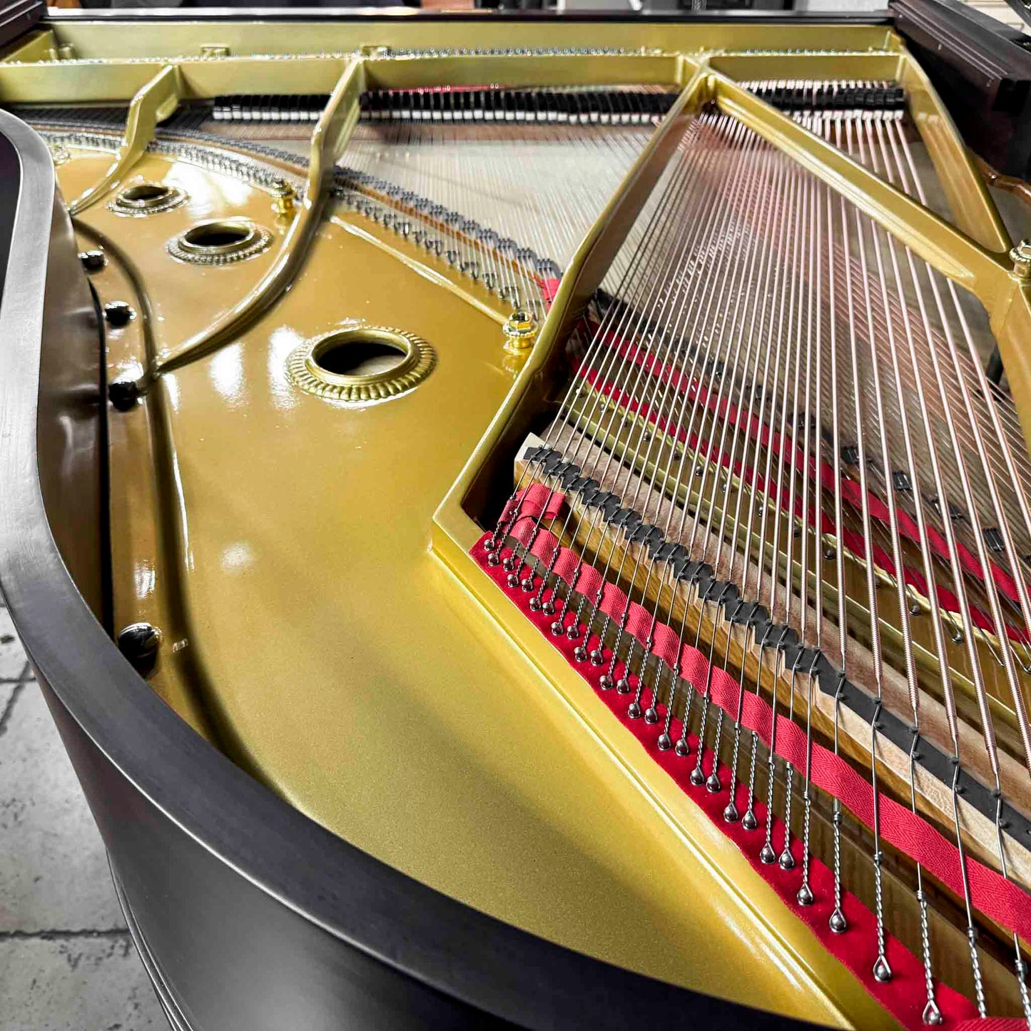 SOLD - 1917 Baldwin Wood Finish Commissioned Grand Piano