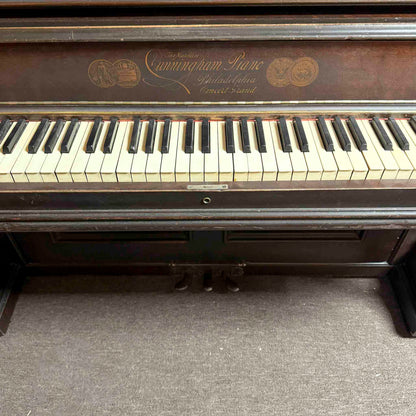 CURRENT SHOP WORK - 1901 Cunningham 56" Commissioned Upright Piano