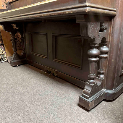 CURRENT SHOP WORK - 1901 Cunningham 56" Commissioned Upright Piano