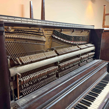 CURRENT SHOP WORK - 1901 Cunningham 56" Commissioned Upright Piano
