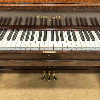 1919 Kimball 54" Wood Finish Upright Piano