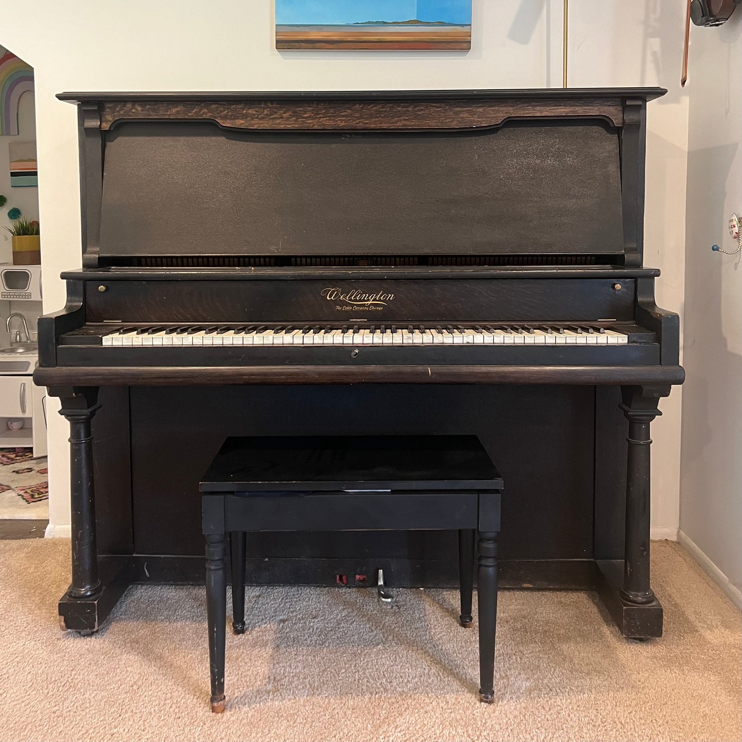 The Anderson Family Piano!