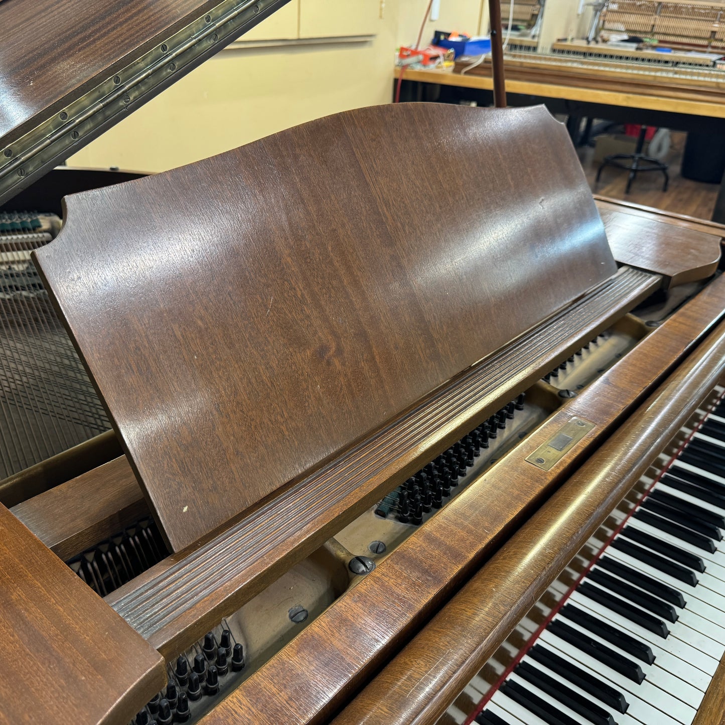 CURRENT SHOP WORK - Herrburger Brooks Commissioned Baby Grand Piano