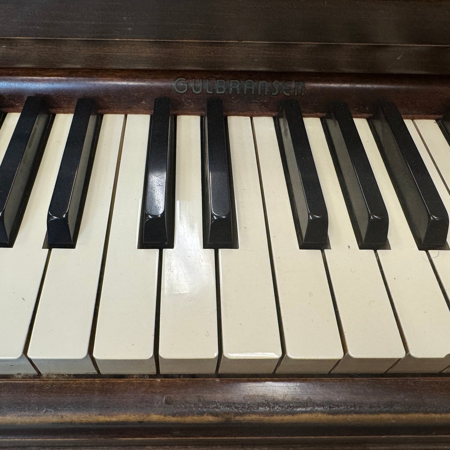 SOLD 1949 Gulbransen 37" Commissioned Spinet Piano