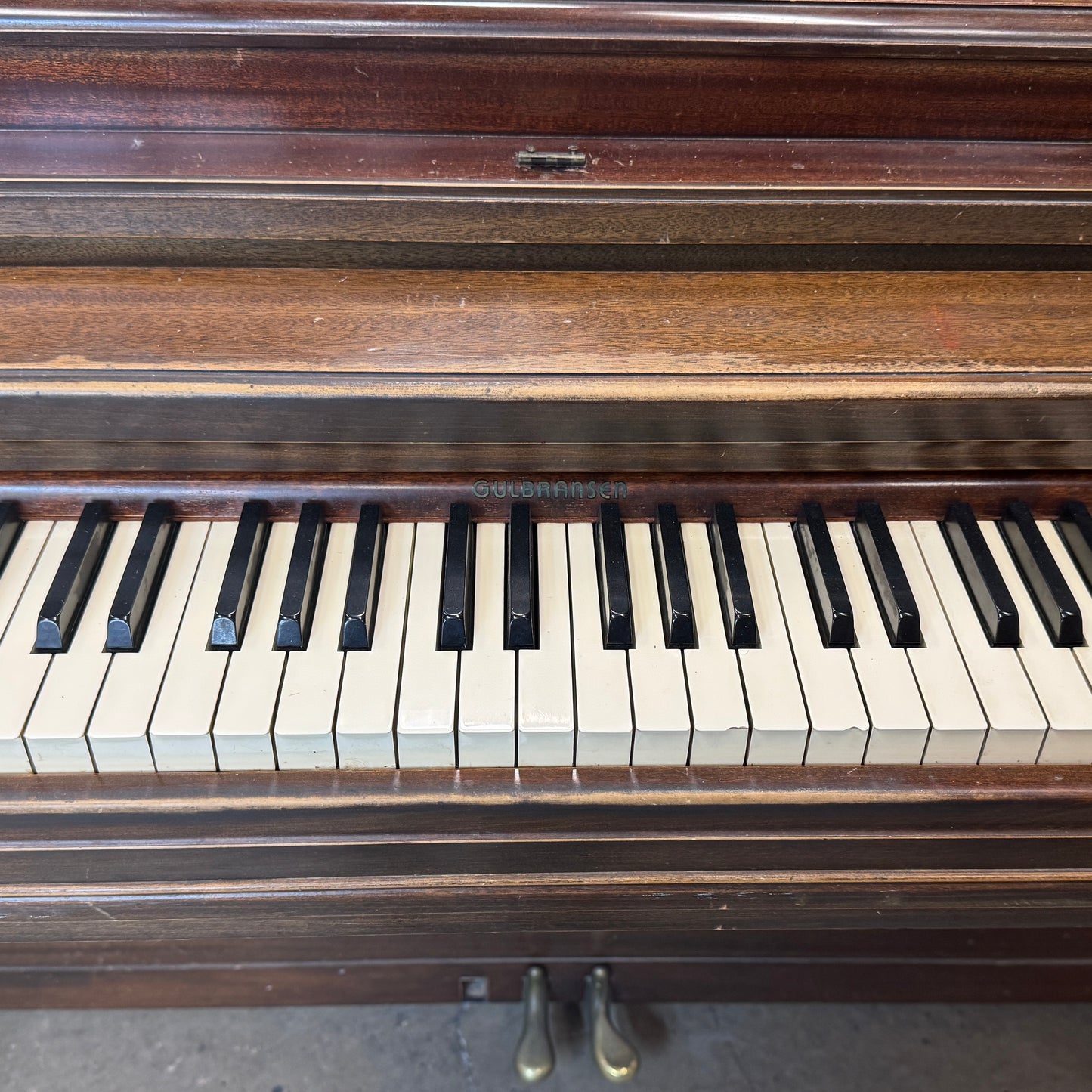 SOLD 1949 Gulbransen 37" Commissioned Spinet Piano