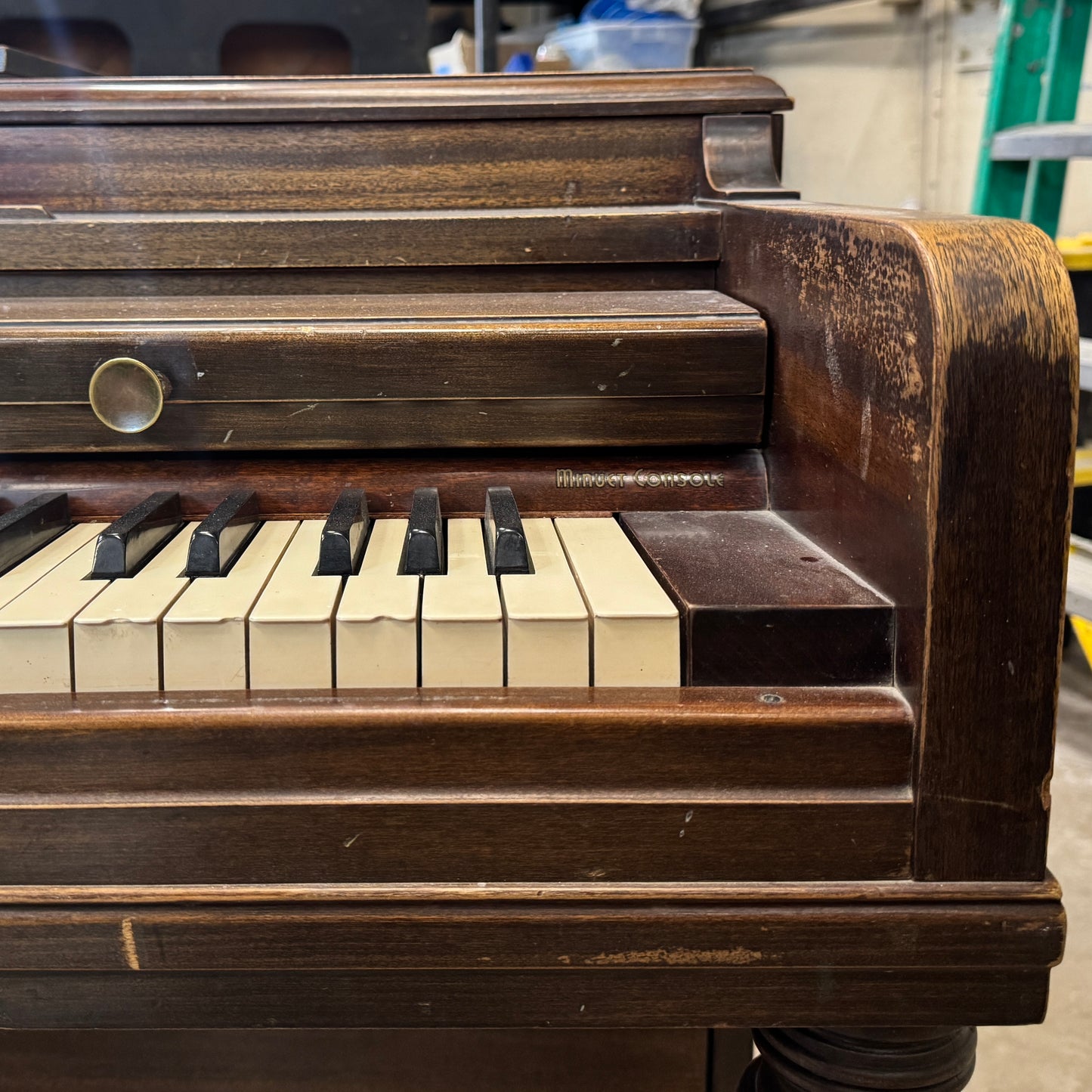 SOLD 1949 Gulbransen 37" Commissioned Spinet Piano