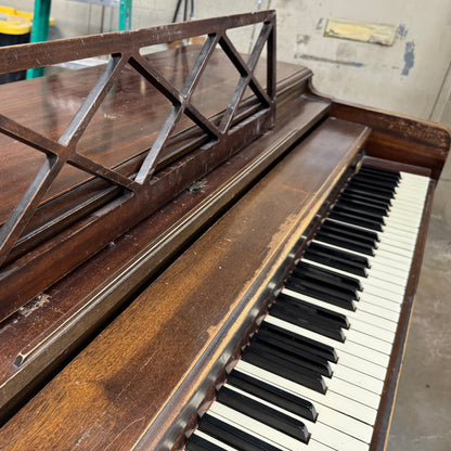 SOLD 1949 Gulbransen 37" Commissioned Spinet Piano