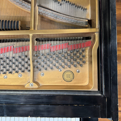 CURRENT SHOP WORK - 1978 Baldwin R 5'7" Satin Black Commissioned Grand Piano