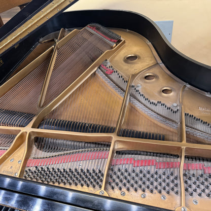 CURRENT SHOP WORK - 1978 Baldwin R 5'7" Satin Black Commissioned Grand Piano