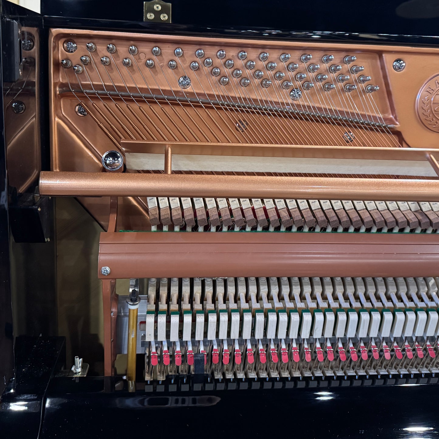 SOLD 2016 Hailun 121 48" Polished Black Upright Piano