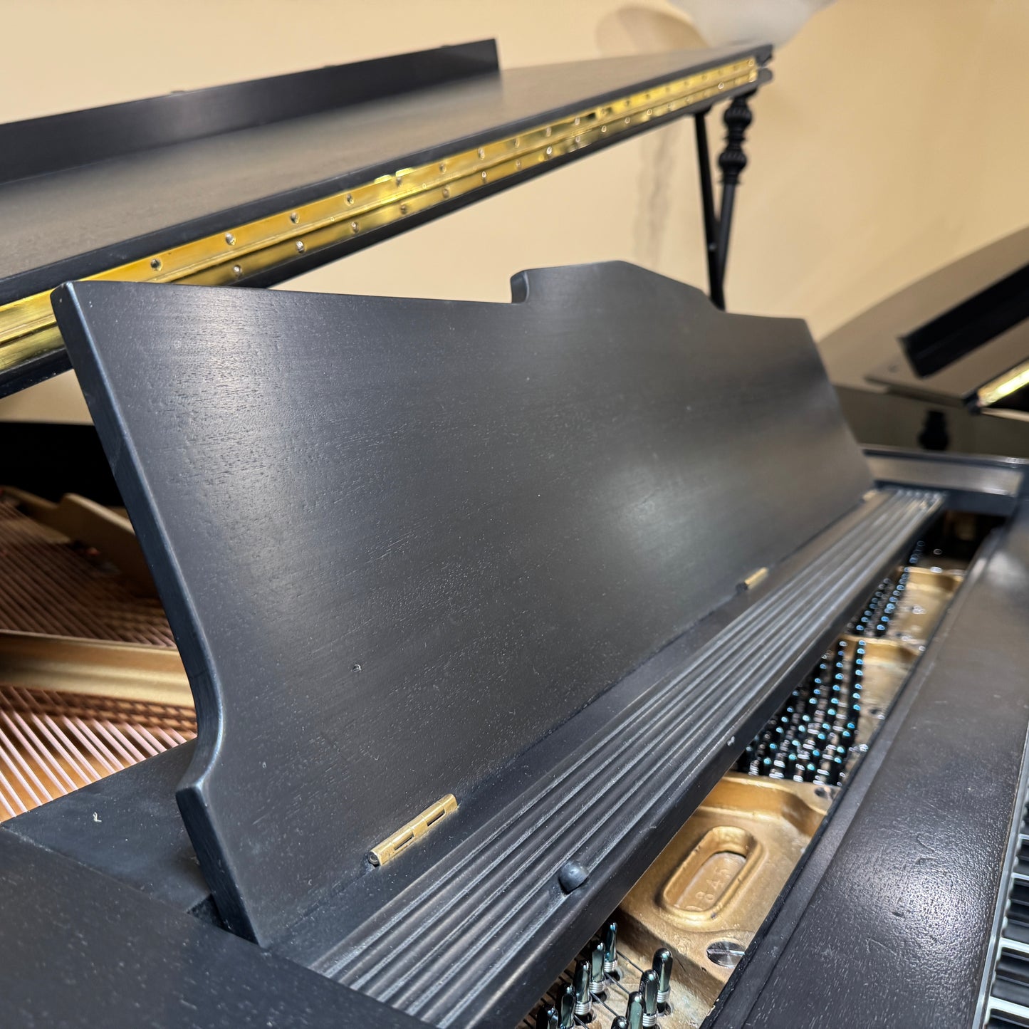 1928 Harrington 5'1" Black Satin Baby Grand Piano
