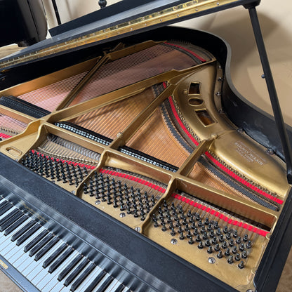 1928 Harrington 5'1" Black Satin Baby Grand Piano