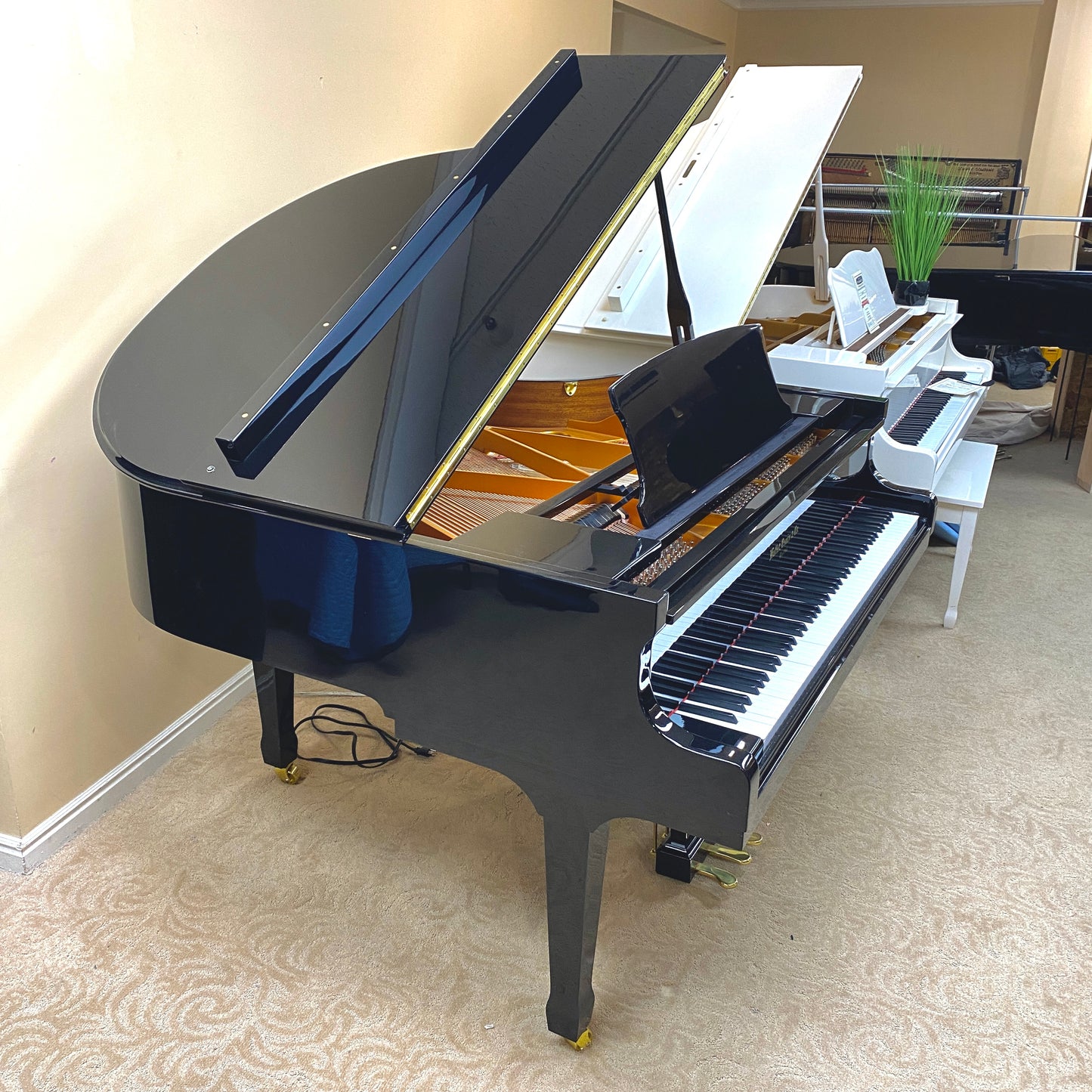 CURRENT SHOP WORK - Hallet Davis 148 Commissioned Grand Piano