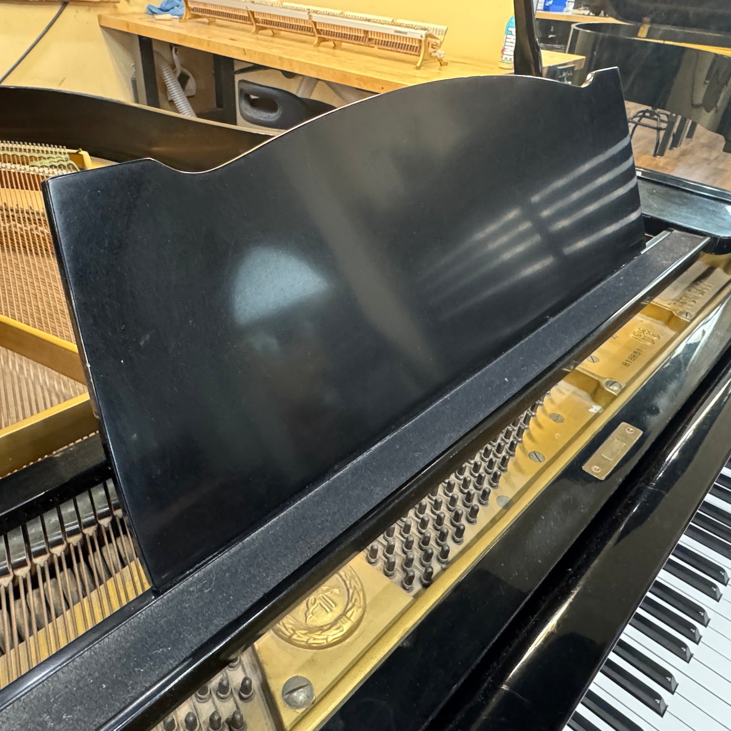 SOLD 1969 Yamaha G3 6' Satin Black Commissioned Grand Piano