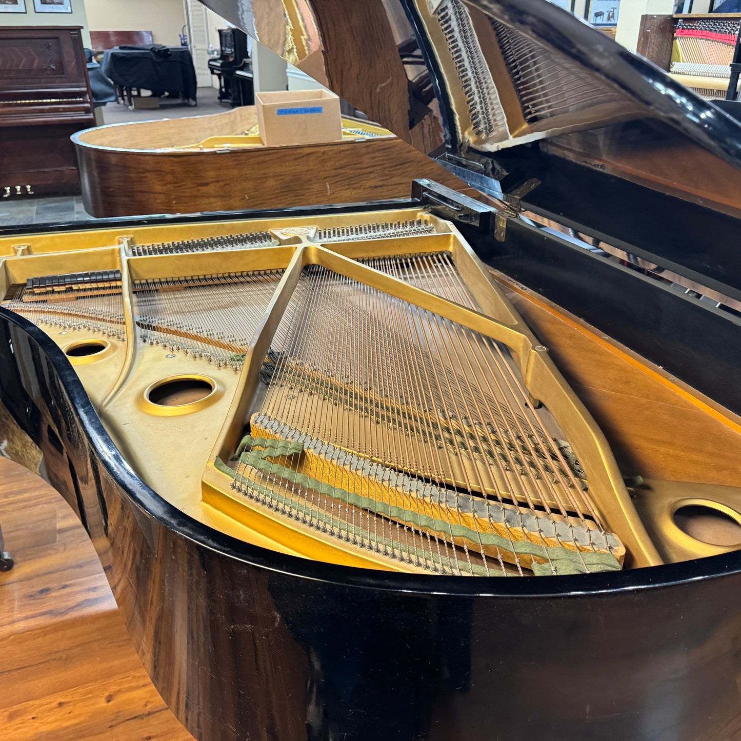 SOLD 1969 Yamaha G3 6' Satin Black Commissioned Grand Piano