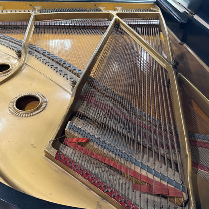 CURRENT SHOP WORK - 1922 Baldwin R 5'8" Black Satin Commissioned Grand Piano