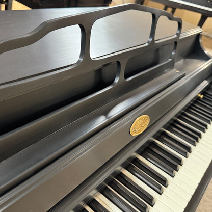 1974 Wurlitzer 37.5" Satin Black Spinet Piano
