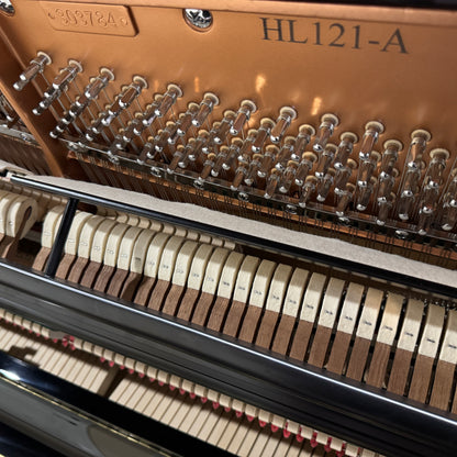 SOLD Hailun 121 48" Polished Black Upright Piano