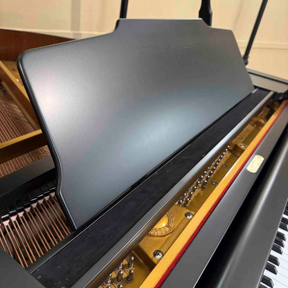 1991 Weber WG-50 4'11" Satin Black Baby Grand Piano