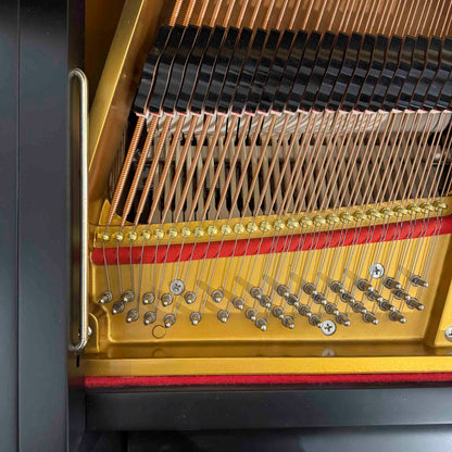 1991 Weber WG-50 4'11" Satin Black Baby Grand Piano