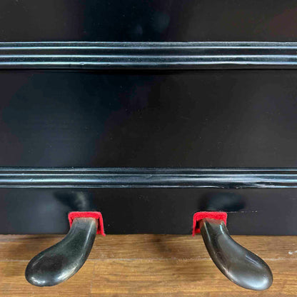 CURRENT SHOP WORK - 1886 Steinway & Sons 54" Satin Black Commissioned Upright Piano