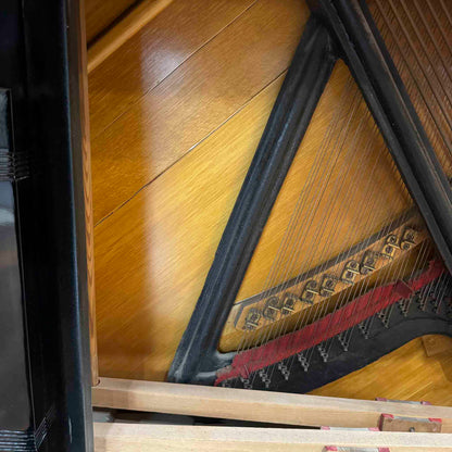 CURRENT SHOP WORK - 1909 Friedrich Prein 51.5" Polished Black Commissioned Upright Piano