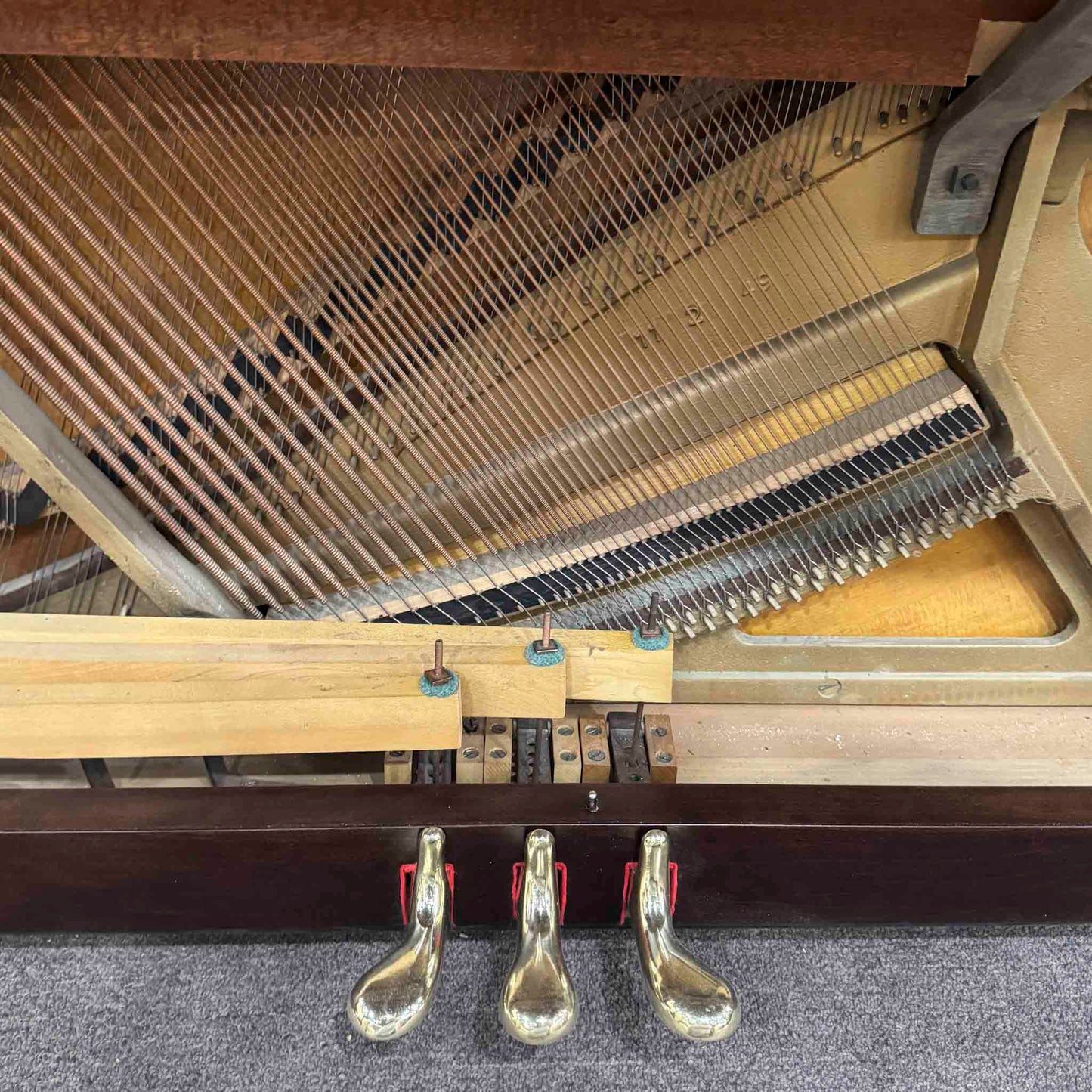 SOLD 1949 Gulbransen 37" Commissioned Spinet Piano