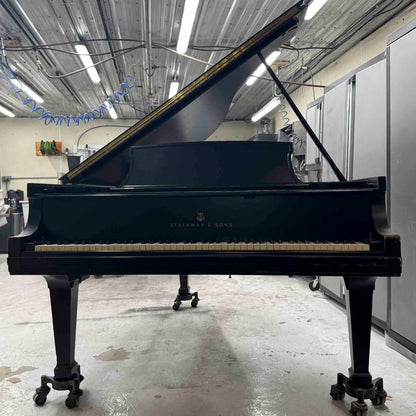 SOLD 1967 Steinway B 6'11" Satin Black Commissioned Grand Piano