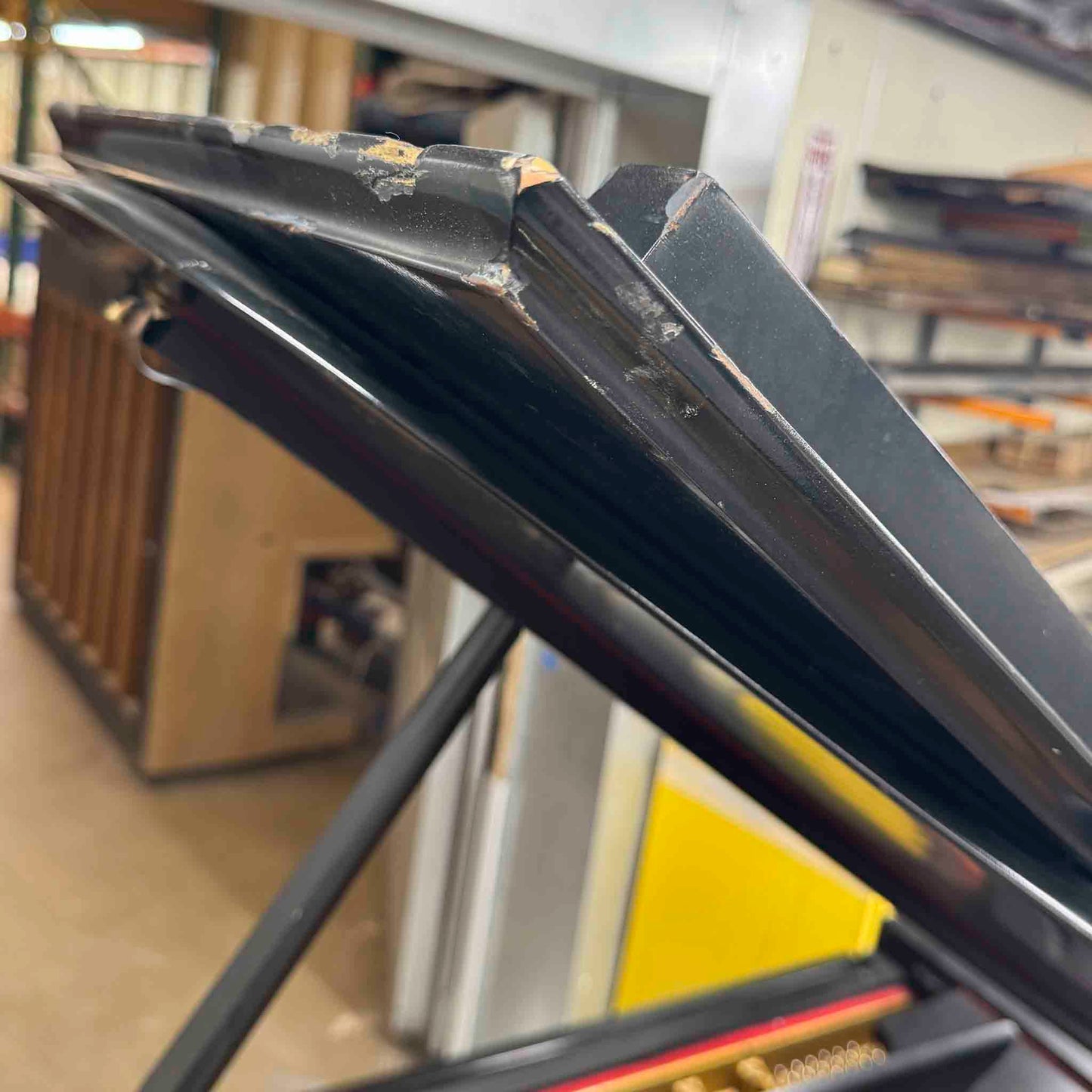 SOLD 1967 Steinway B 6'11" Satin Black Commissioned Grand Piano