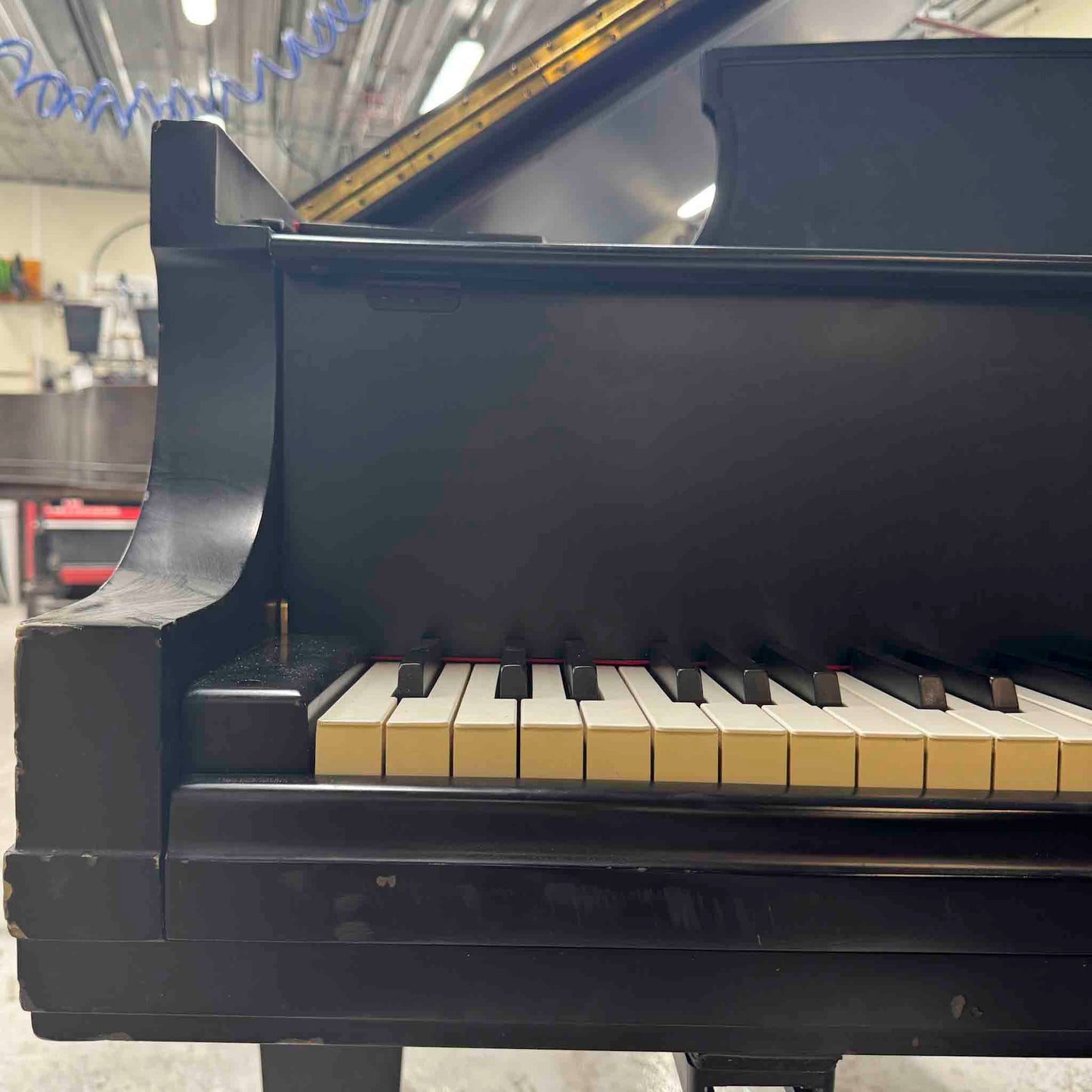 SOLD 1967 Steinway B 6'11" Satin Black Commissioned Grand Piano