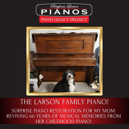 The Larson Family Piano!