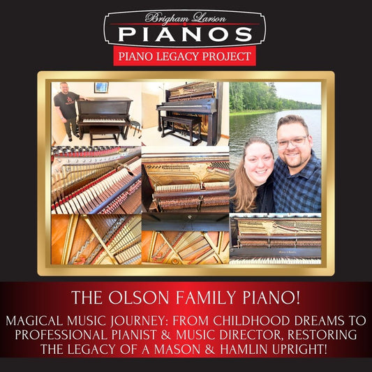 The Olson Family Piano!