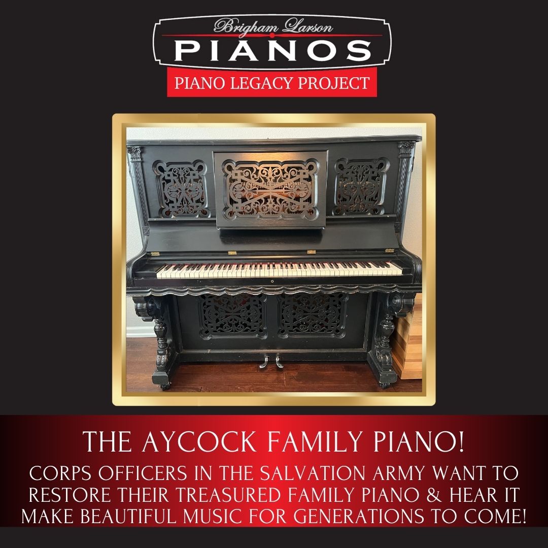 The Aycock Family Piano!