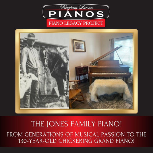 The Jones Family Piano!