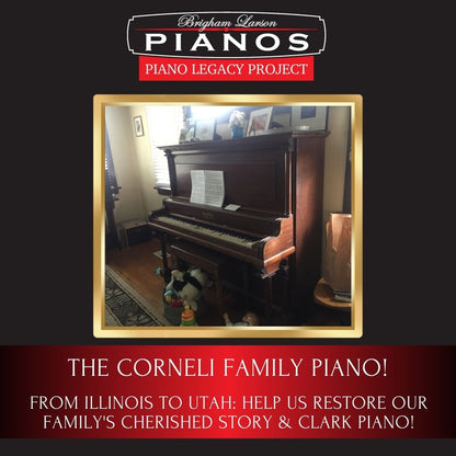 The Corneli Family Piano!