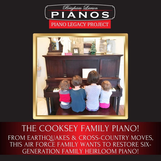 The Cooksey Family Piano!