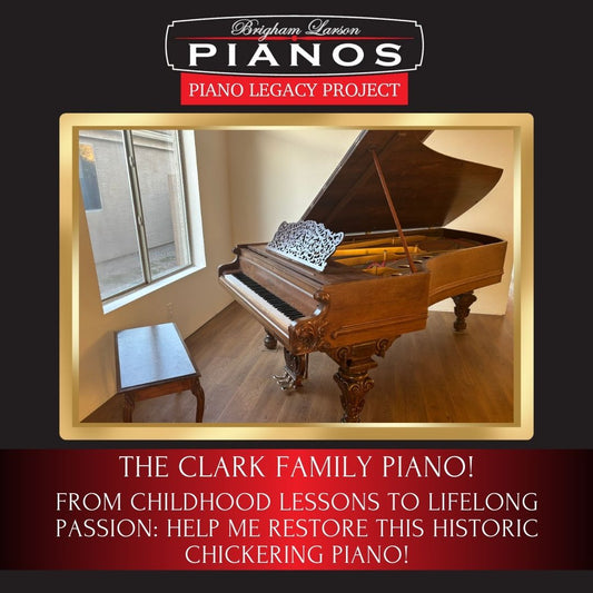 The Clark Family Piano!