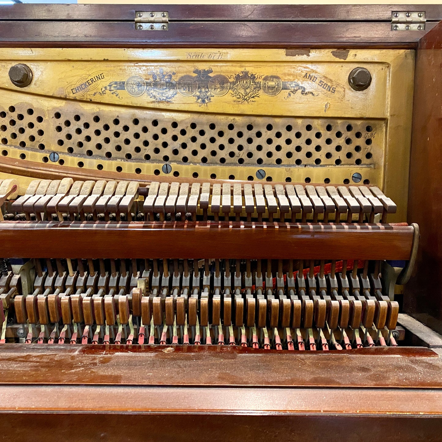 Image 9 of 1890 Chickering Upright - CALL FOR CUSTOM PRICING